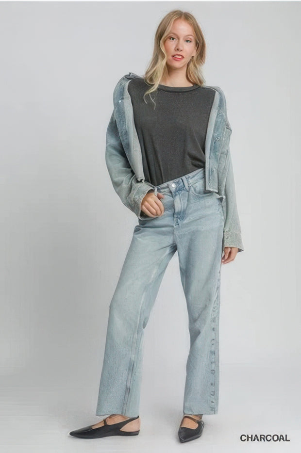 Soft Stretch Basic Top - Fashionmj