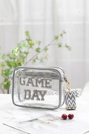 Zenana GAME DAY Stadium Approved Transparent Crossbody Bag Trendsi