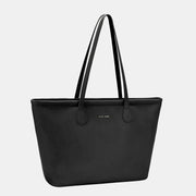 David Jones PU Leather Tote Bag - Fashionmj