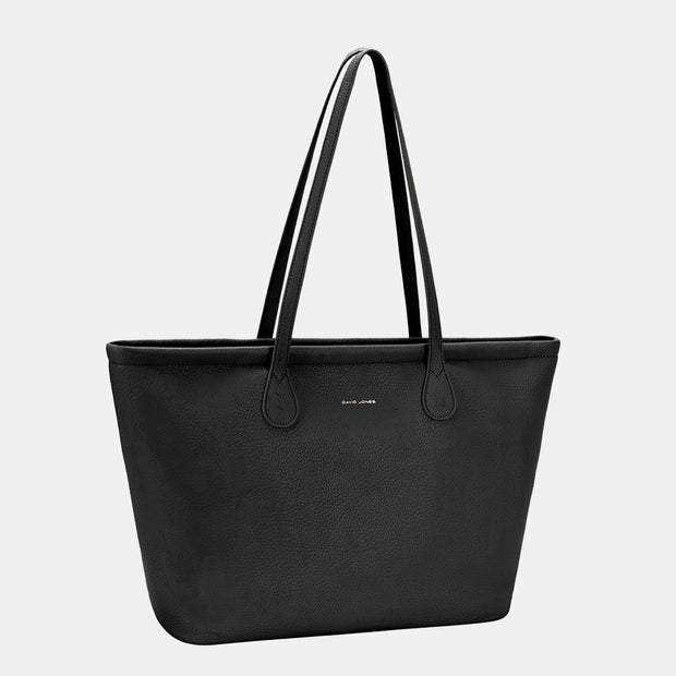 David Jones PU Leather Tote Bag - Fashionmj