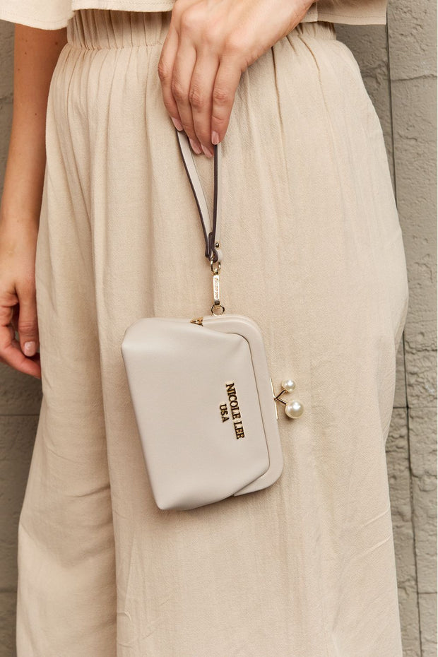 Nicole Lee USA Elise Pearl Coin Purse - Fashionmj