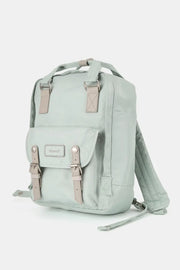 Himawari Contrast Water and Scratch-Resistant Nylon Backpack Bag Trendsi