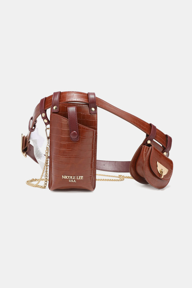 Nicole Lee USA Aurelia Belt Bag - Fashionmj