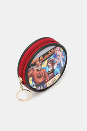 Nicole Lee USA Keychain Round Coin Purse - Fashionmj