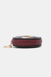 Nicole Lee USA Keychain Round Coin Purse - Fashionmj