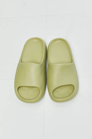 NOOK JOI In My Comfort Zone Slides in Green - Fashionmj