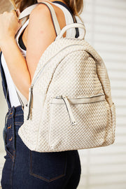 SHOMICO PU Leather Backpack - Fashionmj