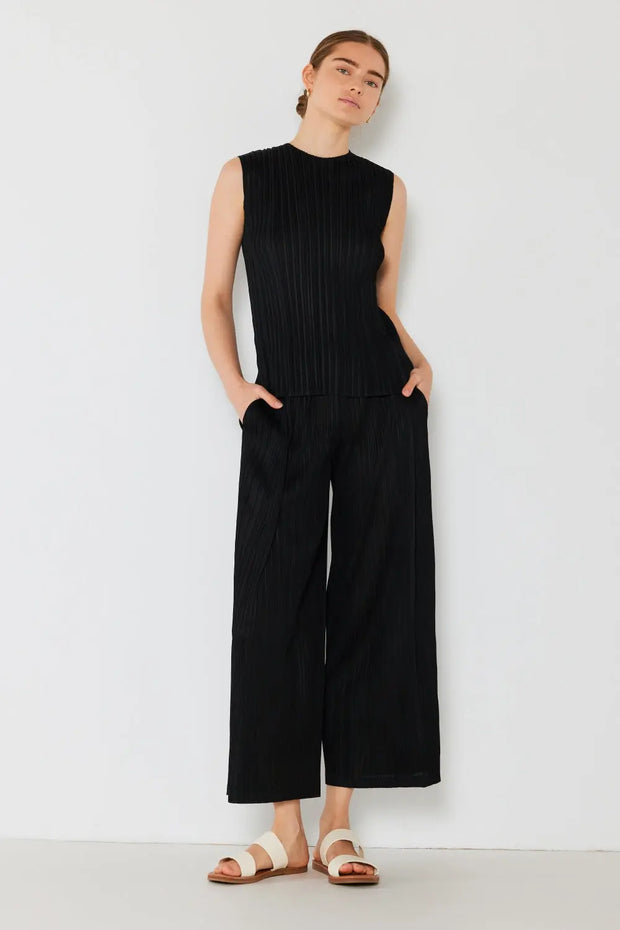 Marina West Swim Pleated Wide-Leg Pants with Side Pleat Detail Trendsi