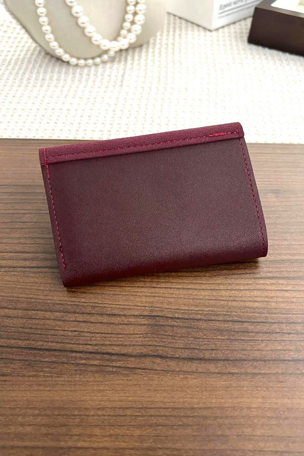 Zenana Compact Trifold Wallet - Fashionmj