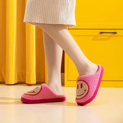 Melody Smiley Face Slippers - Fashionmj