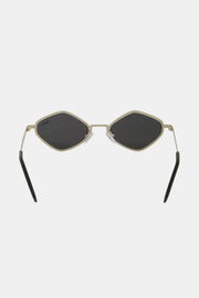 Nicole Lee USA Metal Frame Geometric Sunglasses - Fashionmj