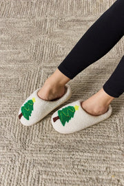 Melody Christmas Tree Cozy Slippers - Fashionmj