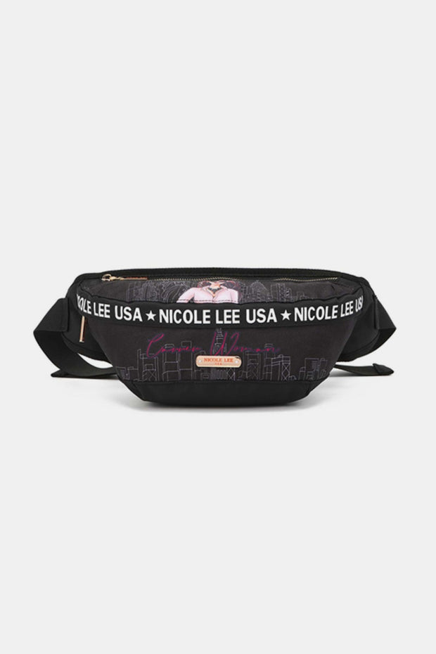 Nicole Lee USA Logo Fanny Pack - Fashionmj