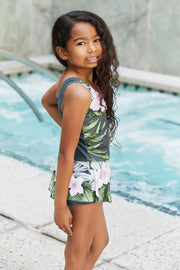 Marina West Swim Clear Waters Swim Dress in Aloha Forest - Fashionmj