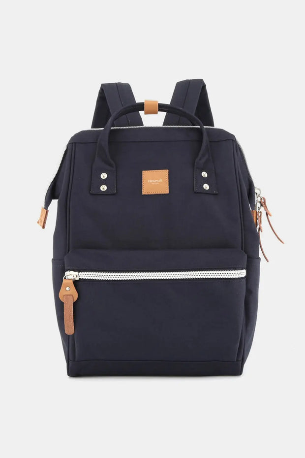 Himawari Water Resistant Canvas Backpack Bag with Side Pockets Trendsi