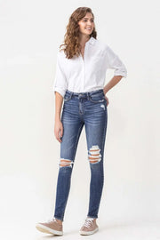 Lovervet Hayden Full Size High Rise Skinny - Fashionmj