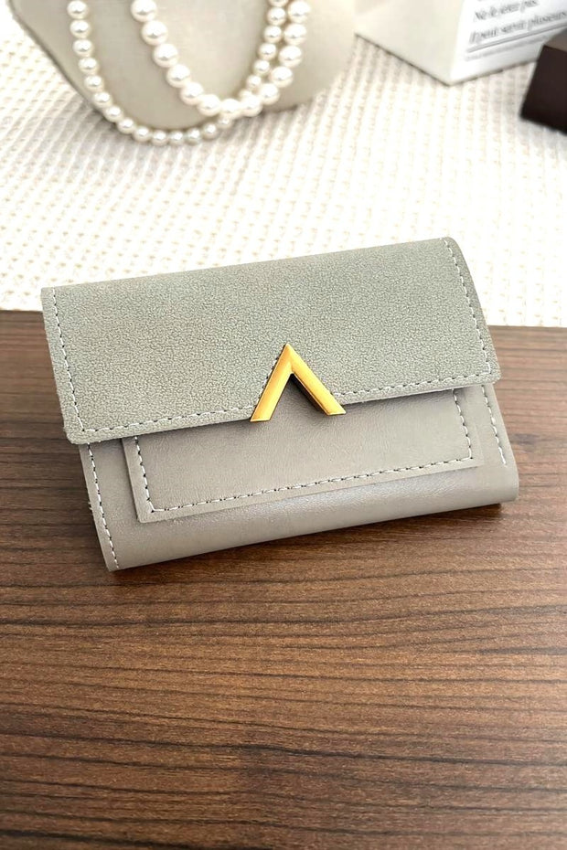 Zenana Compact Trifold Wallet - Fashionmj