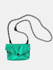 Himawari Solid Color Envelope Shape Crossbody Bag with Removable Strap Trendsi