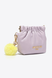 Nicole Lee USA Faux Leather Pouch - Fashionmj