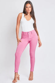 YMI Jeanswear Full Size Hyperstretch Mid-Rise Skinny Pants Trendsi