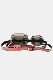 Nicole Lee USA Double Pouch Fanny Pack - Fashionmj