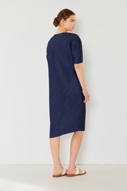 Marina West Swim Pleated Dolman Sleeve Dress - Fashionmj