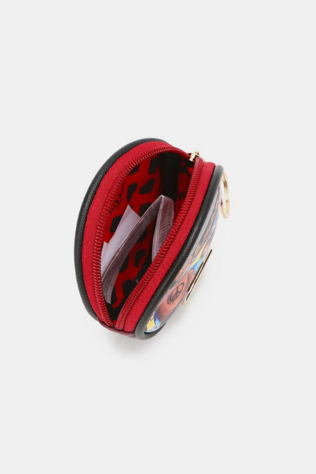 Nicole Lee USA Keychain Round Coin Purse - Fashionmj