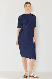 Marina West Swim Pleated Dolman Sleeve Dress - Fashionmj