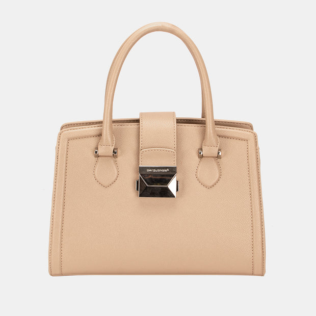 David Jones PU Leather Handbag - Fashionmj