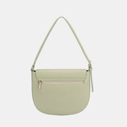 David Jones Metal Buckle Shoulder Bag - Fashionmj