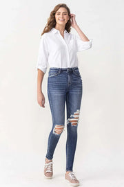 Lovervet Hayden Full Size High Rise Skinny - Fashionmj