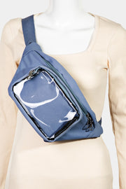 Fame Adjustable Strap Sling Bag - Fashionmj