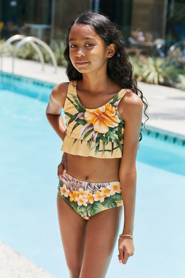 Marina West Swim Cool Down Sleeveless Two-Piece Swim Set - Fashionmj