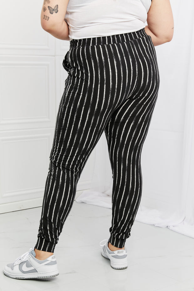 Leggings Depot Stay In Full Size Joggers - Fashionmj