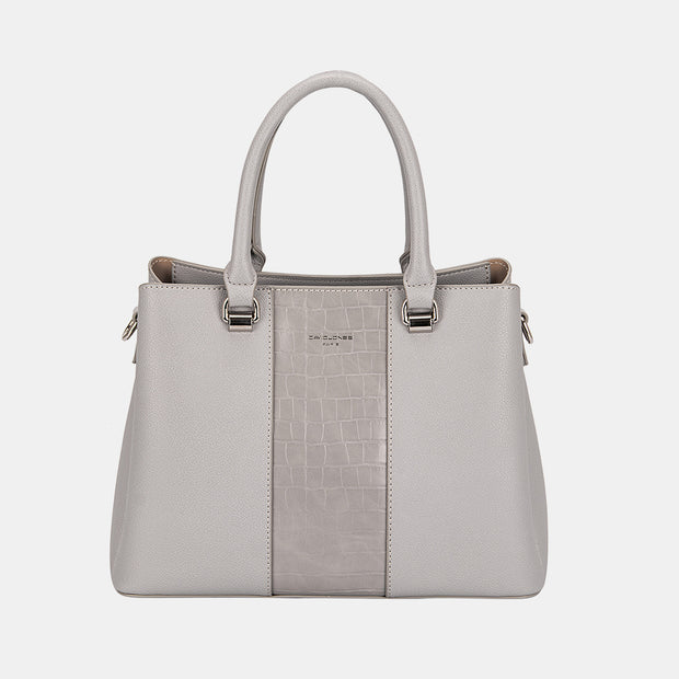 David Jones PU Leather Handbag - Fashionmj