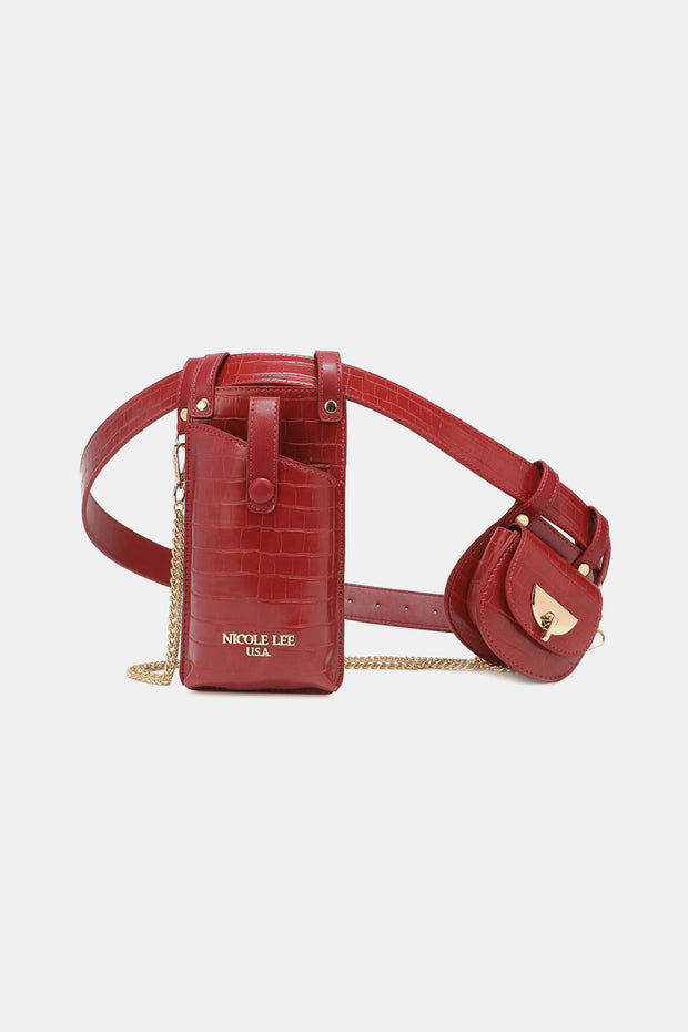 Nicole Lee USA Aurelia Belt Bag - Fashionmj