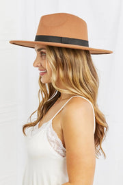 Fame Enjoy The Simple Things Fedora Hat - Fashionmj