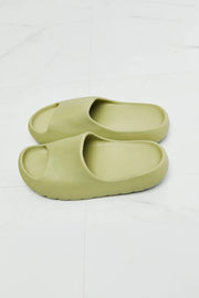 NOOK JOI In My Comfort Zone Slides in Green - Fashionmj