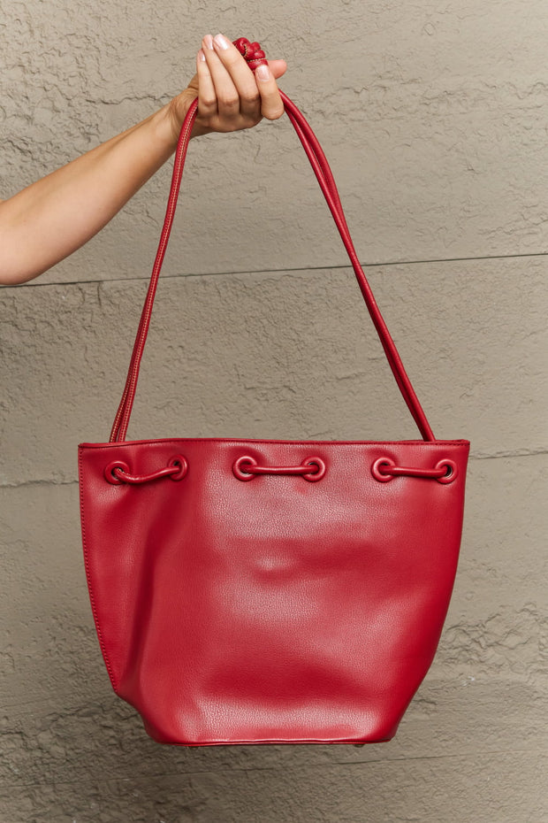 Nicole Lee USA Amy Studded Bucket Bag - Fashionmj