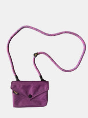 Himawari Solid Color Envelope Shape Crossbody Bag with Removable Strap Trendsi